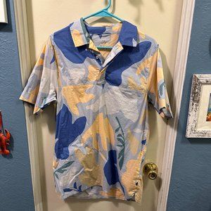 Nike SB Printed Skate Polo Tee Sz L